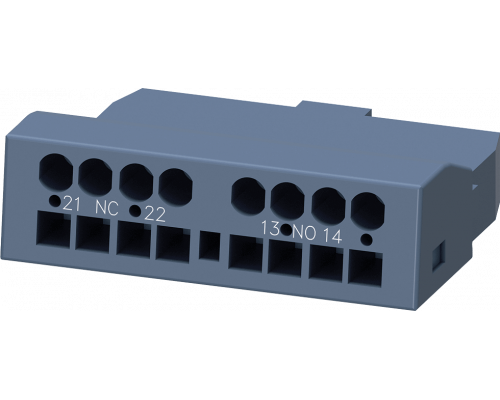 Siemens 3RV2901-2E Фронтальный блок-контакт, 1но+1нз, пружинные клеммы, для автоматического выключателя 3rv2 Siemens 3RV2901-2E Фронтальный блок-контакт, 1но+1нз, пружинные клеммы, для автоматического выключателя 3rv2