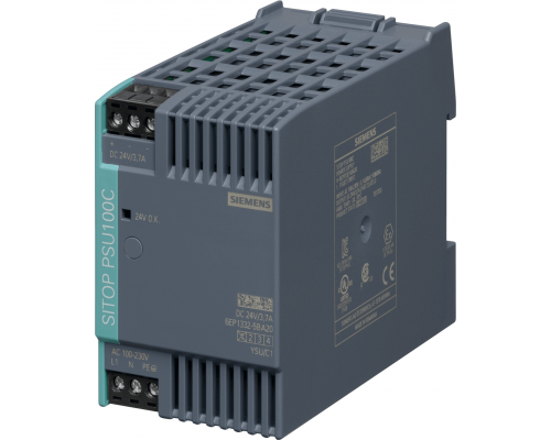 Siemens 6EP1332-5BA20 Стабилизированный блок питания 24 В/3,7 А, вход 110-300 В, выход ограничен согласно NEC Class 2 Siemens 6EP1332-5BA20 Стабилизированный блок питания 24 В/3,7 А, вход 110-300 В, выход ограничен согласно NEC Class 2