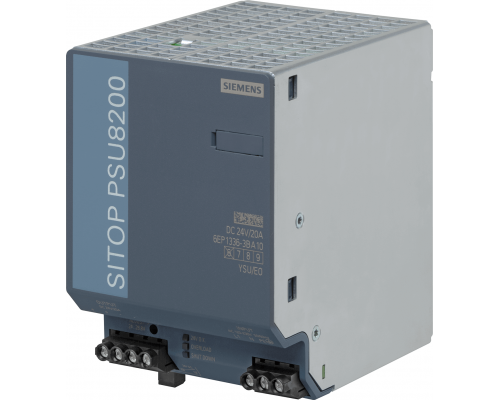 Siemens 6EP1336-3BA10 Стабилизированный блок питания 24В/20А, широкий диапазон входных напряжений Siemens 6EP1336-3BA10 Стабилизированный блок питания 24В/20А, широкий диапазон входных напряжений