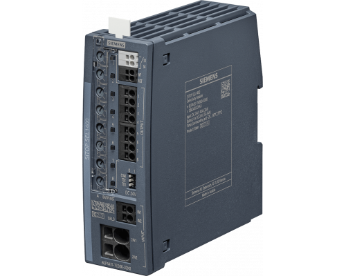Siemens 6EP4437-7EB00-3DX0 Модуль селективности 8-канальный, вход 24В/40А, выход 24В/8x5A, порог 2-5А, с интерфейсом Siemens 6EP4437-7EB00-3DX0 Модуль селективности 8-канальный, вход 24В/40А, выход 24В/8x5A, порог 2-5А, с интерфейсом