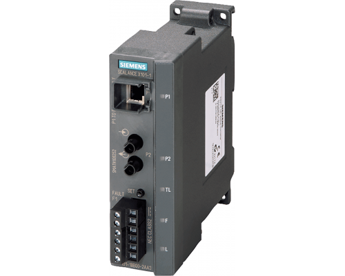 Siemens 6GK5101-1BB00-2AA3 Медиа-преобразователь Simatic NET, Scalance X101-1, неуправляемый Siemens 6GK5101-1BB00-2AA3 Медиа-преобразователь Simatic NET, Scalance X101-1, неуправляемый