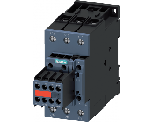 Siemens 3RT2037-1AP04-3MA0 Контактор, 3-позиционный, 30 кВт/АС3/400 В, 2но+2нз, 230 В/АС, S2, винтовые клеммы Siemens 3RT2037-1AP04-3MA0 Контактор, 3-позиционный, 30 кВт/АС3/400 В, 2но+2нз, 230 В/АС, S2, винтовые клеммы
