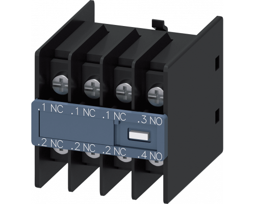 Siemens 3RH2911-4HA13 Модуль блок-контактов 1но+3нз: 1нз, 1нз, 1нз, 1но д. вспом. контакторов и контакторов Siemens 3RH2911-4HA13 Модуль блок-контактов 1но+3нз: 1нз, 1нз, 1нз, 1но д. вспом. контакторов и контакторов