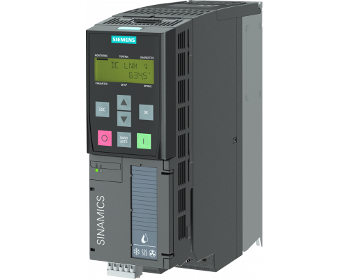 Siemens 6SL3220-1YD16-0UB0 Частотное преобразование SINAMICS G120XA, 2.2 кВт, 380 В, IP20, FSA 232x73x209 Siemens 6SL3220-1YD16-0UB0 Частотное преобразование SINAMICS G120XA, 2.2 кВт, 380 В, IP20, FSA 232x73x209