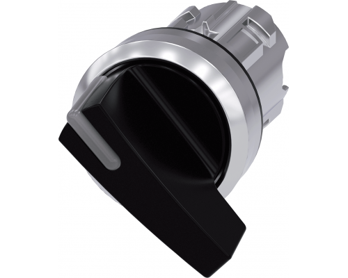 Siemens 3SU1052-2CF10-0AA0 Рычажный переключатель с подсветкой, 22 мм, кругл., черный, рукоятка, 2 положения Siemens 3SU1052-2CF10-0AA0 Рычажный переключатель с подсветкой, 22 мм, кругл., черный, рукоятка, 2 положения