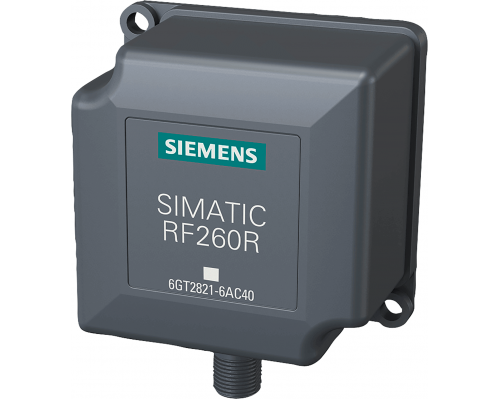 Siemens 6GT2821-6BC32 Считыватель Simatic rf260r, IO-Link v1.1, IP67, -25/+70°C, 75x75x40 мм, встроенная антенна Siemens 6GT2821-6BC32 Считыватель Simatic rf260r, IO-Link v1.1, IP67, -25/+70°C, 75x75x40 мм, встроенная антенна