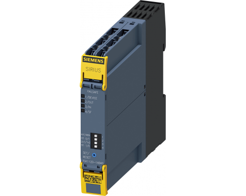 Siemens 3SK1120-1AB40 Модуль реле безопасности с разрешающей цепью и питанием 24В DC Siemens 3SK1120-1AB40 Модуль реле безопасности с разрешающей цепью и питанием 24В DC
