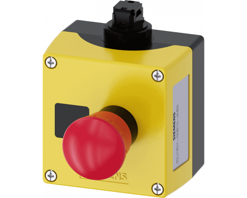 Siemens 3SU1801-0NB10-4HB2 Пост управления для as-interface, 22mm, пластиковый корпус, желтая крышка, 1 точка управления Siemens 3SU1801-0NB10-4HB2 Пост управления для as-interface, 22mm, пластиковый корпус, желтая крышка, 1 точка управления