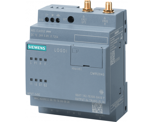 Siemens 6GK7142-7EX00-0AX0 Модуль связи Logo! cmr2040 для подключения Logo! 0ba8 к LTE сети Siemens 6GK7142-7EX00-0AX0 Модуль связи Logo! cmr2040 для подключения Logo! 0ba8 к LTE сети