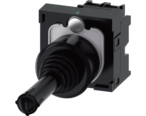 Siemens 3SU1100-7AD10-1NA0 Координатный соединитель, 22 мм, кругл., пластмасса, черный, 2 положения, вертикальное нажатие Siemens 3SU1100-7AD10-1NA0 Координатный соединитель, 22 мм, кругл., пластмасса, черный, 2 положения, вертикальное нажатие