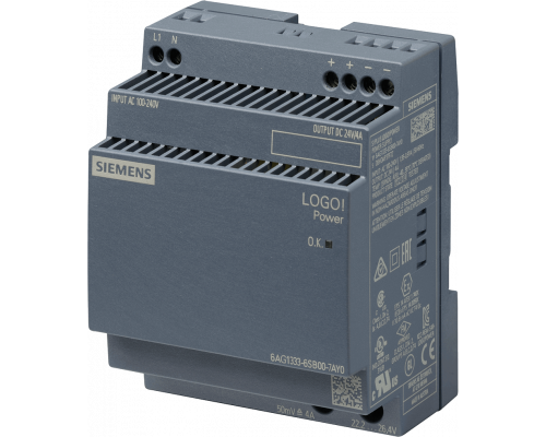 Siemens 6AG1333-6SB00-7AY0 Блок питания стабилизированный 24В/4А, широкий температурный диапазон Siemens 6AG1333-6SB00-7AY0 Блок питания стабилизированный 24В/4А, широкий температурный диапазон
