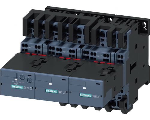 Siemens 3RA2423-8XF32-2AC2 Пускозащитный автомат, 11 кВт, 400 В, с лог. и возможностью подключения 24 В, 50/60 Гц, 3-пол. Siemens 3RA2423-8XF32-2AC2 Пускозащитный автомат, 11 кВт, 400 В, с лог. и возможностью подключения 24 В, 50/60 Гц, 3-пол.