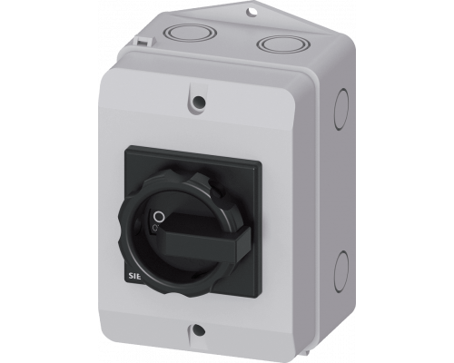 Siemens 3LD2164-1TC51 Главный выключатель 4-полюсный, IU=25, P/AC-23A, 400V=9,5kW, N-клемма, IP65 Siemens 3LD2164-1TC51 Главный выключатель 4-полюсный, IU=25, P/AC-23A, 400V=9,5kW, N-клемма, IP65