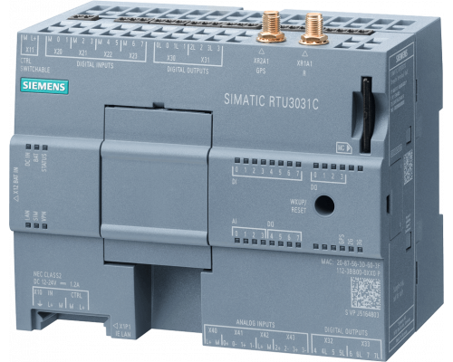 Siemens 6NH3112-3BB00-0XX0 Компактный блок удаленного ввода-вывода Simatic RTU3031C с низким энергопотреблением Siemens 6NH3112-3BB00-0XX0 Компактный блок удаленного ввода-вывода Simatic RTU3031C с низким энергопотреблением