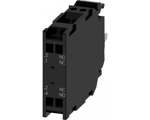 Siemens 3SU1400-1AA10-3FA0 Контактный модуль с 1но+1нз контактами, пружинные клеммы, для монтажа на держателе актуатора Siemens 3SU1400-1AA10-3FA0 Контактный модуль с 1но+1нз контактами, пружинные клеммы, для монтажа на держателе актуатора
