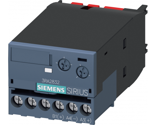 Siemens 3RA2832-1DG10 Электромеханическое реле времени с отложенным отключением и вспомогательным напряжением Siemens 3RA2832-1DG10 Электромеханическое реле времени с отложенным отключением и вспомогательным напряжением