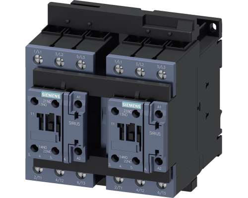 Siemens 3RA2337-8XB30-1AK6 Реверсивная сборка с мощностью 30 кВт и напряжением 400 В, 110/120 В, 50/60 Гц Siemens 3RA2337-8XB30-1AK6 Реверсивная сборка с мощностью 30 кВт и напряжением 400 В, 110/120 В, 50/60 Гц