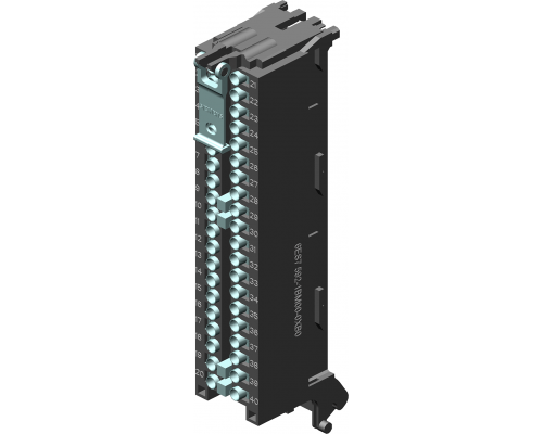 Siemens 6ES7592-1BM00-0XB0 Фронтштекер Simatic S7-1500, 40-полюсный, Push-in, для модулей 35 мм Siemens 6ES7592-1BM00-0XB0 Фронтштекер Simatic S7-1500, 40-полюсный, Push-in, для модулей 35 мм