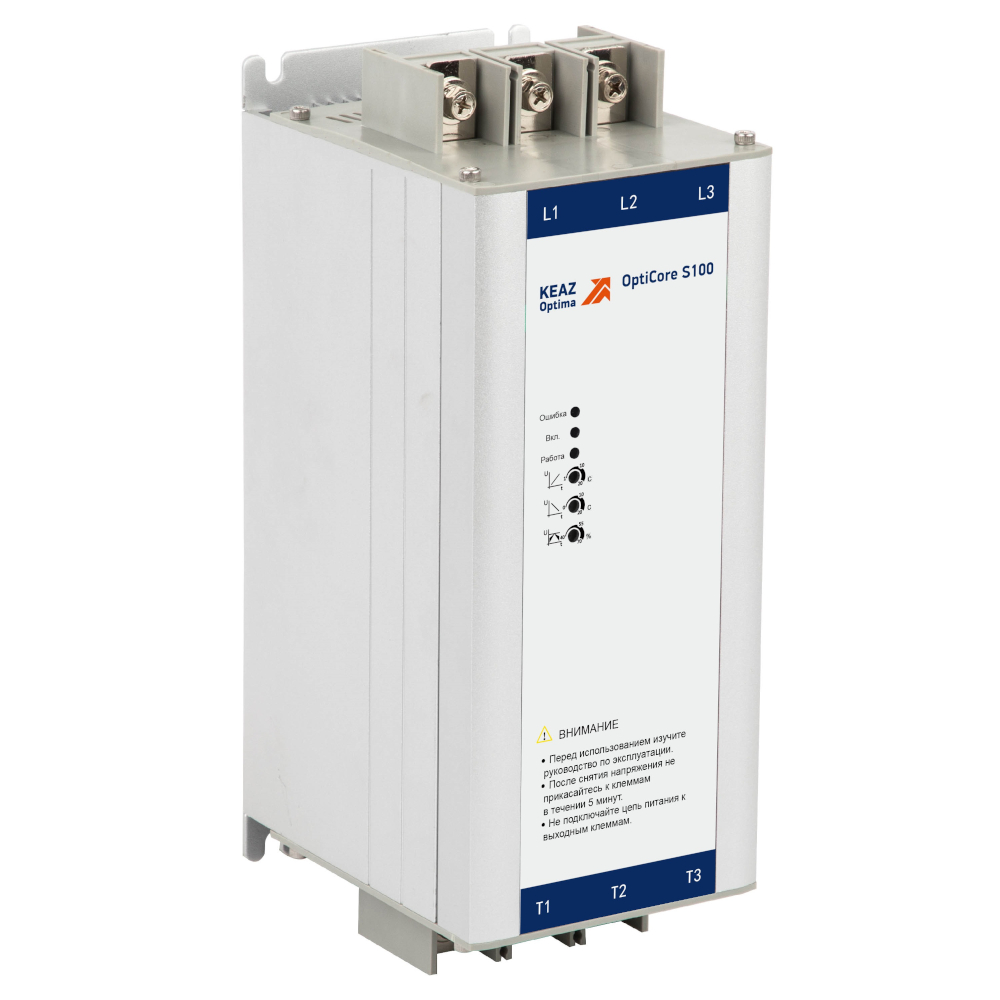 KEAZ Устройство плавного пуска OptiCore S100-55K-380-B KEAZ Устройство плавного пуска OptiCore S100-55K-380-B