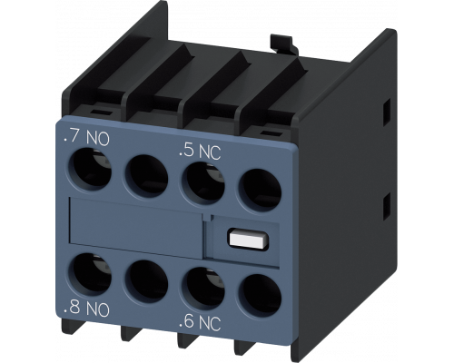 Siemens 3RH2911-1FB11 Модуль блок-контактов 11u, 1но+1нз: 1но, 1нз, для коммутации электродвигателей, типоразмер s00-s2 Siemens 3RH2911-1FB11 Модуль блок-контактов 11u, 1но+1нз: 1но, 1нз, для коммутации электродвигателей, типоразмер s00-s2