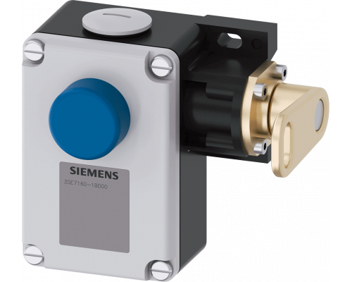 Siemens 3SE7160-1BD00 Выключатель с тросовым приводом, металлический корпус, 2 x M25x1,5, фиксация ISO 13850 Siemens 3SE7160-1BD00 Выключатель с тросовым приводом, металлический корпус, 2 x M25x1,5, фиксация ISO 13850