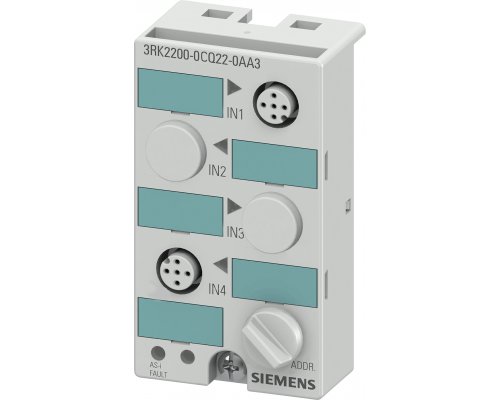 Siemens 3RK2200-0CQ22-0AA3 Модуль ввода-вывода As-интерфейс k45 a/b-slave, цифр., 2x2e, IP67 Siemens 3RK2200-0CQ22-0AA3 Модуль ввода-вывода As-интерфейс k45 a/b-slave, цифр., 2x2e, IP67