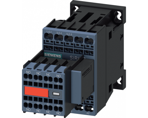Siemens 3RT2017-2CP04-3MA0 Контактор, 3 полюса, AC-3, 5.5 кВт/400 В, с блоком контактов 2НО+2НЗ, 230 В переменного тока, 50/60 Гц, с варистором Siemens 3RT2017-2CP04-3MA0 Контактор, 3 полюса, AC-3, 5.5 кВт/400 В, с блоком контактов 2НО+2НЗ, 230 В переменного тока, 50/60 Гц, с варистором