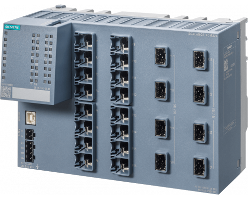 Siemens 6GK5324-8TS01-2AC2 Управляемый коммутатор Scalance XCM324 Layer менеджмент, Profinet, Redundancy, VLAN, RSTP, IGMP Siemens 6GK5324-8TS01-2AC2 Управляемый коммутатор Scalance XCM324 Layer менеджмент, Profinet, Redundancy, VLAN, RSTP, IGMP