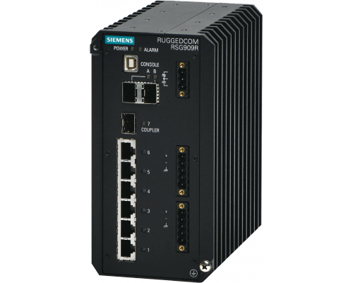 Siemens 6GK6498-0RB00-1AN0 Управляемый Ethernet-коммутатор с интегрированным HSR/PRP RedBox для тяжелых условий эксплуатации Siemens 6GK6498-0RB00-1AN0 Управляемый Ethernet-коммутатор с интегрированным HSR/PRP RedBox для тяжелых условий эксплуатации