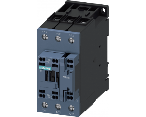 Siemens 3RT2036-3XF40-0LA2 Контактор, 3-позиционный, для железнодорожного применения, 22 кВт/АС3/400 В, с блоком контактов 1НО+1НЗ Siemens 3RT2036-3XF40-0LA2 Контактор, 3-позиционный, для железнодорожного применения, 22 кВт/АС3/400 В, с блоком контактов 1НО+1НЗ