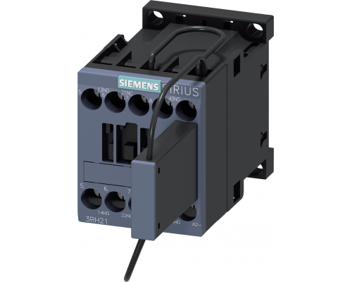 Siemens 3RH2122-1KF40-0LA4 Согласующий контактор, 2NO+1NC, DC 110V, 0.7..1.25*us, с интегрированным диодом, типоразмер S00 Siemens 3RH2122-1KF40-0LA4 Согласующий контактор, 2NO+1NC, DC 110V, 0.7..1.25*us, с интегрированным диодом, типоразмер S00