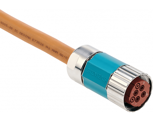 Siemens 6FX5002-5XA00-1JF0 Силовой кабель с разъемами 4x1,5 c, без оконечного штекера (двигатели во взрывозащищенном исполнении) Siemens 6FX5002-5XA00-1JF0 Силовой кабель с разъемами 4x1,5 c, без оконечного штекера (двигатели во взрывозащищенном исполнении)