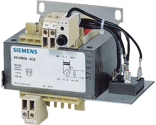 Siemens 4AV9807-1CB00-2N Выпрямитель однофазный, 80w, 400v/24v, EN61558, для применения в цепях безопасности Siemens 4AV9807-1CB00-2N Выпрямитель однофазный, 80w, 400v/24v, EN61558, для применения в цепях безопасности