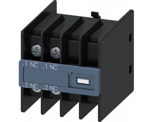 Siemens 3RH2911-4HA02 Модуль блок-контактов 2нз: 1нз, 1нз, для коммутации электродвигателей S00 и S0 Siemens 3RH2911-4HA02 Модуль блок-контактов 2нз: 1нз, 1нз, для коммутации электродвигателей S00 и S0