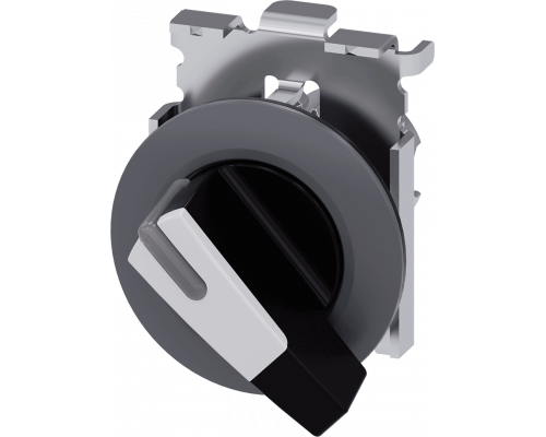 Siemens 3SU1062-2EF60-0AA0 Актуатор поворотного переключателя, 30mm, кругл., металл матовый, 2 положения, 90 град. Siemens 3SU1062-2EF60-0AA0 Актуатор поворотного переключателя, 30mm, кругл., металл матовый, 2 положения, 90 град.