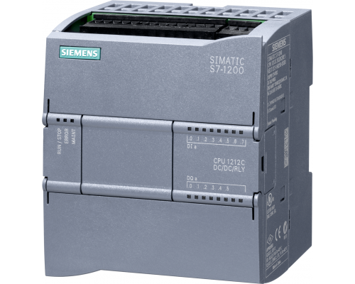 Siemens 6ES7212-1HE40-0XB0 Компактное ЦПУ Simatic S7-1200 CPU 1212C DC/DC/Rly с встроенными входами/выходами и питанием Siemens 6ES7212-1HE40-0XB0 Компактное ЦПУ Simatic S7-1200 CPU 1212C DC/DC/Rly с встроенными входами/выходами и питанием