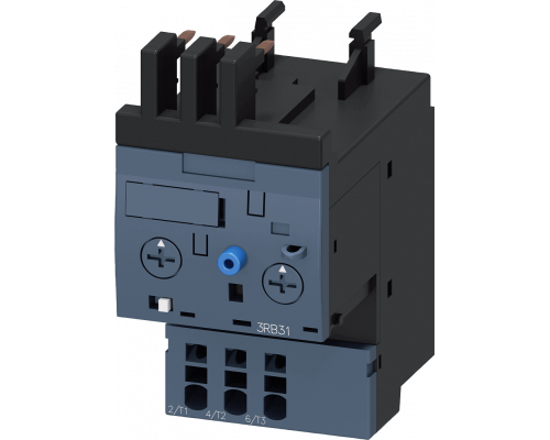 Siemens 3RB3113-4NE0 Реле перегрузки для электродвигателя, защита до 1.25 А, S00, класс 5-30, с ручным/авто сбросом Siemens 3RB3113-4NE0 Реле перегрузки для электродвигателя, защита до 1.25 А, S00, класс 5-30, с ручным/авто сбросом