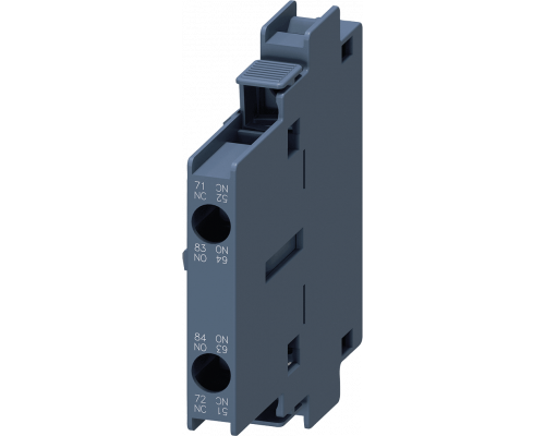 Siemens 3RH1921-1EA11 Блок дополнительных контактов, 1нo+1нз, d in en50005, для пускателей Siemens 3RH1921-1EA11 Блок дополнительных контактов, 1нo+1нз, d in en50005, для пускателей