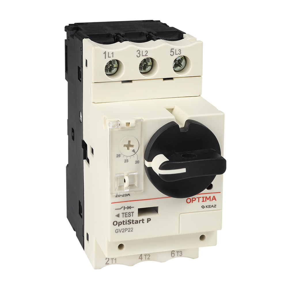 KEAZ Выключатель автоматический OptiStart P-GV2P32 с уставкой расцепителя24-32A KEAZ Выключатель автоматический OptiStart P-GV2P32 с уставкой расцепителя24-32A