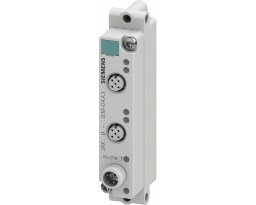 Siemens 3RK2400-1BQ30-0AA3 Компактный модуль ввода-вывода As-i, IP67, A/B-Slave, 2DI/2DO Siemens 3RK2400-1BQ30-0AA3 Компактный модуль ввода-вывода As-i, IP67, A/B-Slave, 2DI/2DO
