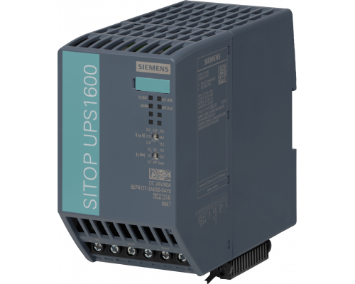 Siemens 6EP4137-3AB00-0AY0 Блок бесперебойного питания, 24 В, 40 А Siemens 6EP4137-3AB00-0AY0 Блок бесперебойного питания, 24 В, 40 А