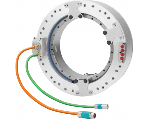 Siemens 1FW6190-0TB20-5GC3 Высокомоментный электродвигатель, момент 3960 Нм, скорость 73 об/мин, ток 95 А, датчики Pt1000, PTC130 Siemens 1FW6190-0TB20-5GC3 Высокомоментный электродвигатель, момент 3960 Нм, скорость 73 об/мин, ток 95 А, датчики Pt1000, PTC130