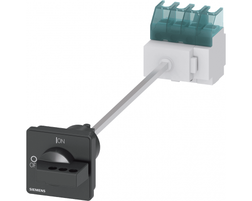 Siemens 3LD2217-1TL11 Главный выключатель 3-полюсный, номинальный ток 25А, категория применения AC-23A при 400В 9,5кВт Siemens 3LD2217-1TL11 Главный выключатель 3-полюсный, номинальный ток 25А, категория применения AC-23A при 400В 9,5кВт