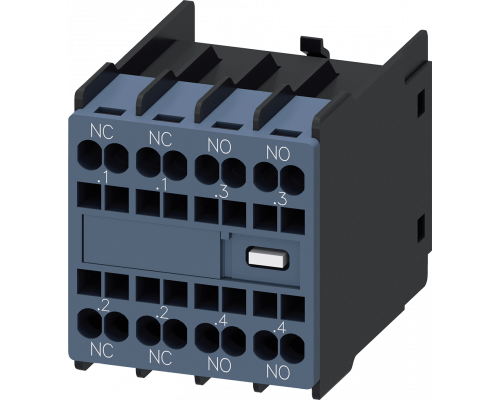 Siemens 3RH2911-2HA22 Модуль блок-контактов, 2но+2нз: 1нз, 1нз, 1но, 1но Siemens 3RH2911-2HA22 Модуль блок-контактов, 2но+2нз: 1нз, 1нз, 1но, 1но