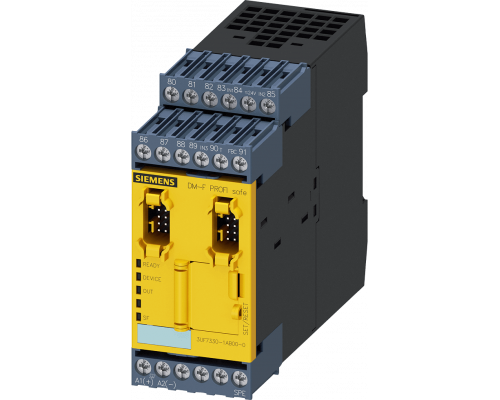 Siemens 3UF7330-1AB00-0 Модуль безопасности fail-safe dm-f profisafe, 2 релейные цепи, 2 выхода, SIL 3, PL e Siemens 3UF7330-1AB00-0 Модуль безопасности fail-safe dm-f profisafe, 2 релейные цепи, 2 выхода, SIL 3, PL e