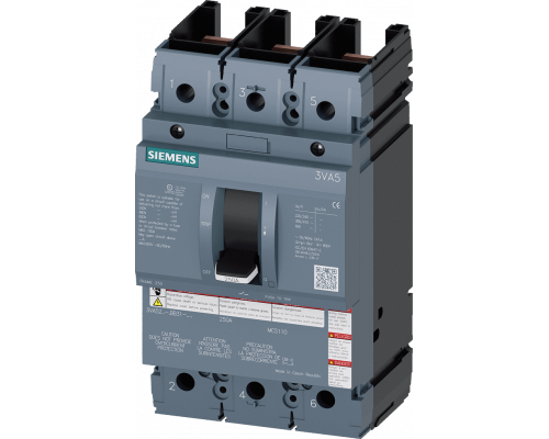 Siemens 3VA5225-0BB31-0AA0 Авт. выключатель в литом корпусе 3va5 ul типоразм. 250 макс. отключающая способность при кз 65 кa @ 3-пол. Siemens 3VA5225-0BB31-0AA0 Авт. выключатель в литом корпусе 3va5 ul типоразм. 250 макс. отключающая способность при кз 65 кa @ 3-пол.