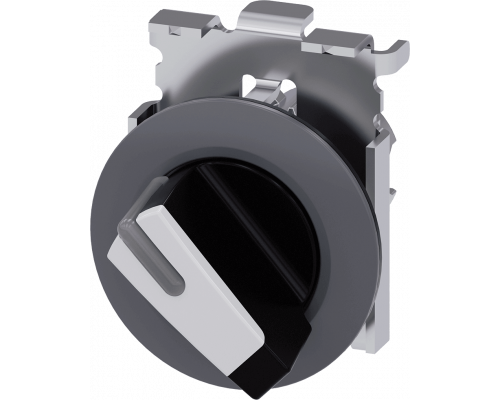 Siemens 3SU1062-2DF60-0AA0 Актуатор поворотного переключателя, 30mm, 2 положения, с подсветкой, металл матовый Siemens 3SU1062-2DF60-0AA0 Актуатор поворотного переключателя, 30mm, 2 положения, с подсветкой, металл матовый