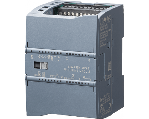 Siemens 7MH4960-4AA01 Электронный модуль Siwarex WP241 для подключения ленточных весов с интерфейсами RS485 и Ethernet Siemens 7MH4960-4AA01 Электронный модуль Siwarex WP241 для подключения ленточных весов с интерфейсами RS485 и Ethernet