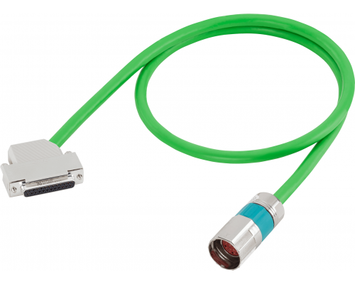 Siemens 6FX5042-2CF02-1GB0 Сигнальный кабель с разъемами (резольвер в двигателе), 3x2x0,14 + 4x0,14 + 2x0,5, dмакс. = 9,3 мм Siemens 6FX5042-2CF02-1GB0 Сигнальный кабель с разъемами (резольвер в двигателе), 3x2x0,14 + 4x0,14 + 2x0,5, dмакс. = 9,3 мм