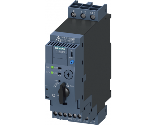 Siemens 3RA6120-1EP32 Пускатель прямого пуска, 400В, 110-240 В ac/dc, 8-32 А, IP20 Siemens 3RA6120-1EP32 Пускатель прямого пуска, 400В, 110-240 В ac/dc, 8-32 А, IP20